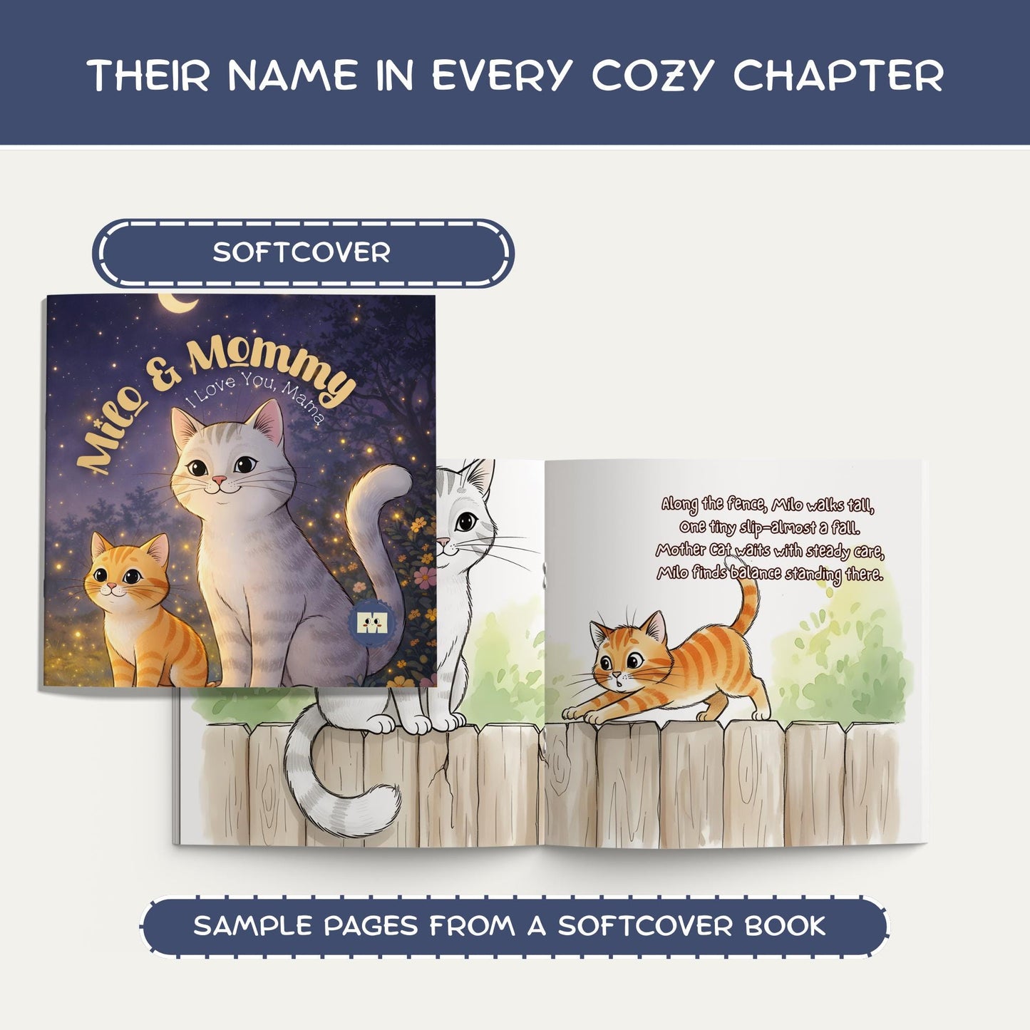 Personalized Mother's Day Book, Dear Mommy from Custom Child, New Mom Story Book, First Time Mom Gift To Mom, Gift For Mom & Child