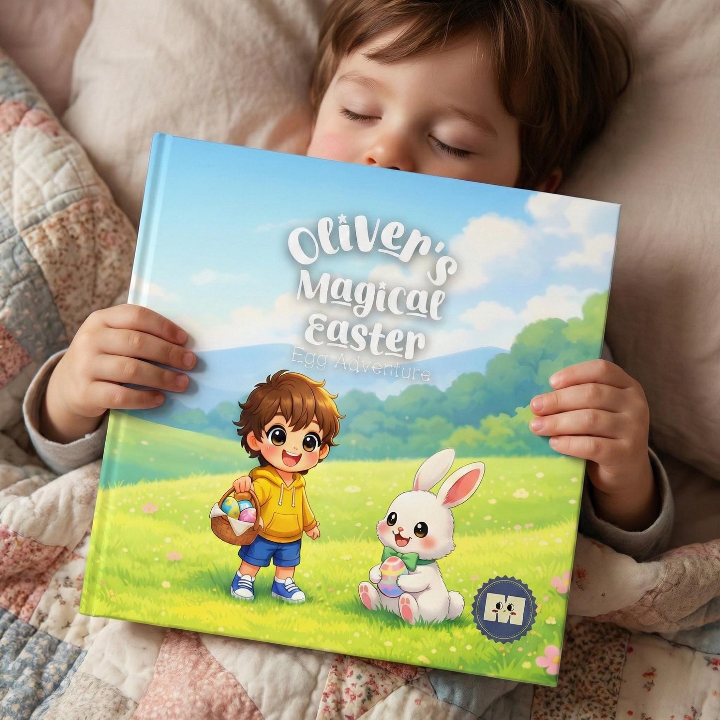 Easter Gift, Custom Easter Book, First Easter Gift, Baby Boy or Girl Easter Gift for Kids, Personalized Easter Children's Book