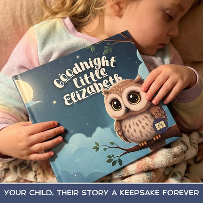 Personalized Baby Book With Name, First Birthday Gift, Kids Boy Or Girl Gift, Grandchild Baby Shower, Bedtime Storybook For Children's