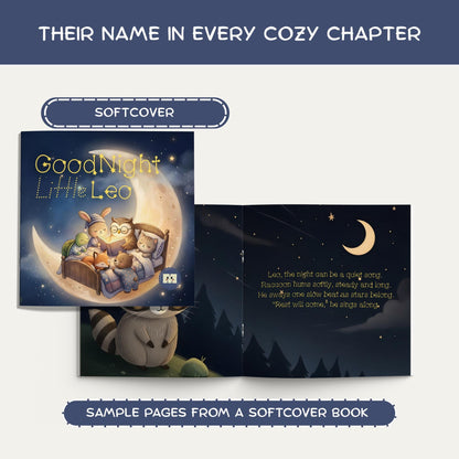 Personalized Baby Bedtime Story Book, Custom Name Keepsake, Nighttime Gift For Newborns Toddlers