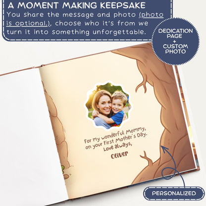 Baby Gift for Mother's Day, Gift for Mom from Child, First Mother's Day Gift for Mom, Personalized Children's Book, Birthday Gift for Mom