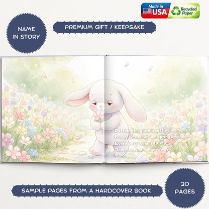 Baby Gift, First Birthday Gift, 1st Birthday Gift, Baby's 1st Easter, Bedtime Story, Easter Personalized Children's Book For Boy And Girl's