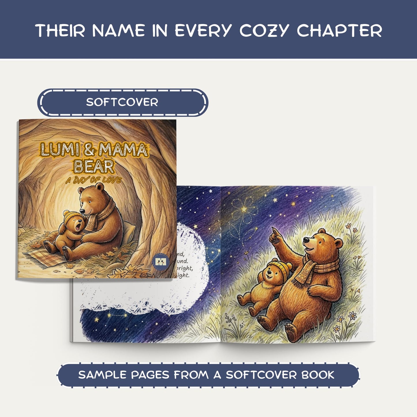 Personalized Mother's Day Story Book, Keepsake Gift For Mom and Child