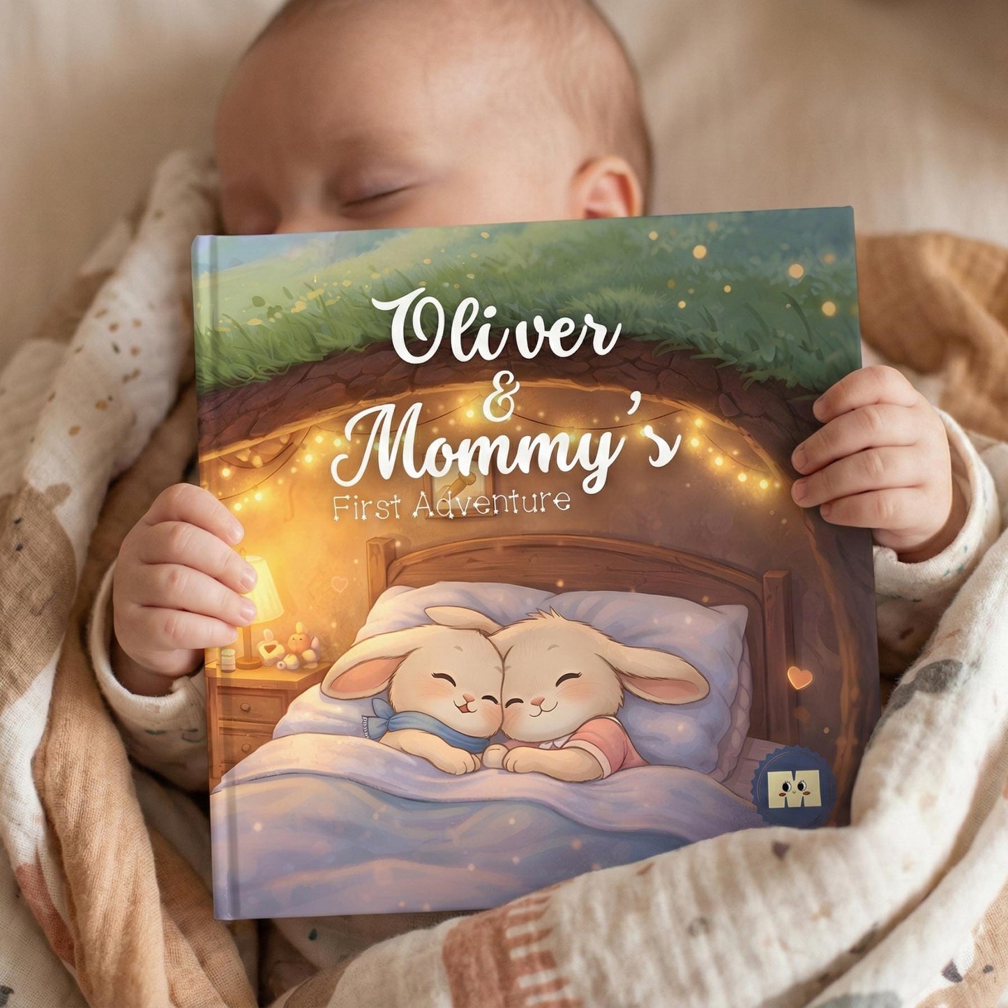 Baby Gift for Mother's Day, Gift for Mom from Child, First Mother's Day Gift for Mom, Personalized Children's Book, Birthday Gift for Mom