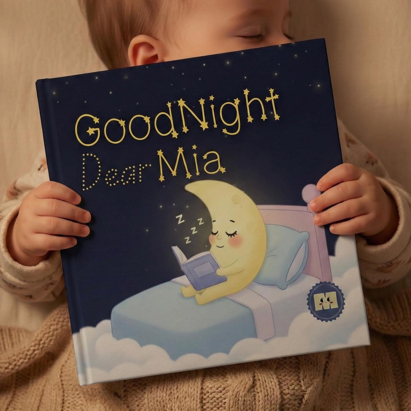 Personalized Baby Book with Name 1st First Birthday Gift Kids For Boy Girl Grandchild Baby Shower Bedtime Children's Storybook Newborn