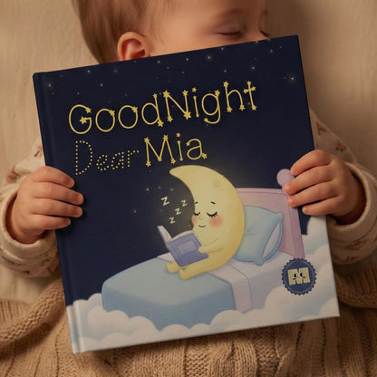 Personalized Baby Book with Name 1st First Birthday Gift Kids For Boy Girl Grandchild Baby Shower Bedtime Children's Storybook Newborn