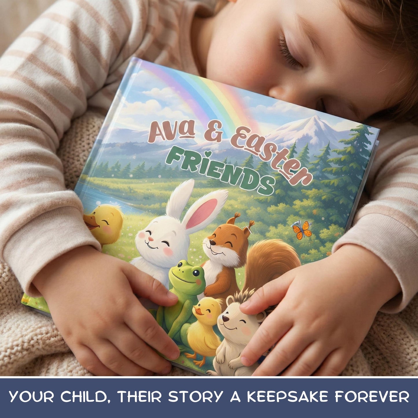 Personalized Baby's First Easter Book, Keepsake Gift