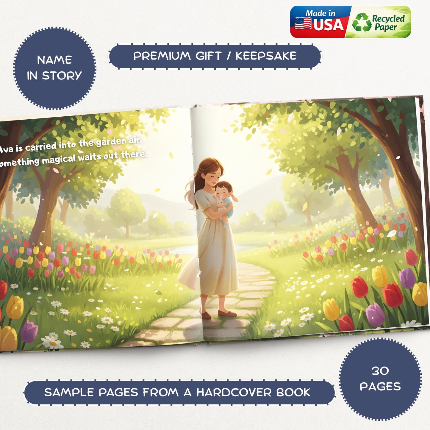 Personalized Baby's First Easter Book, Keepsake Gift
