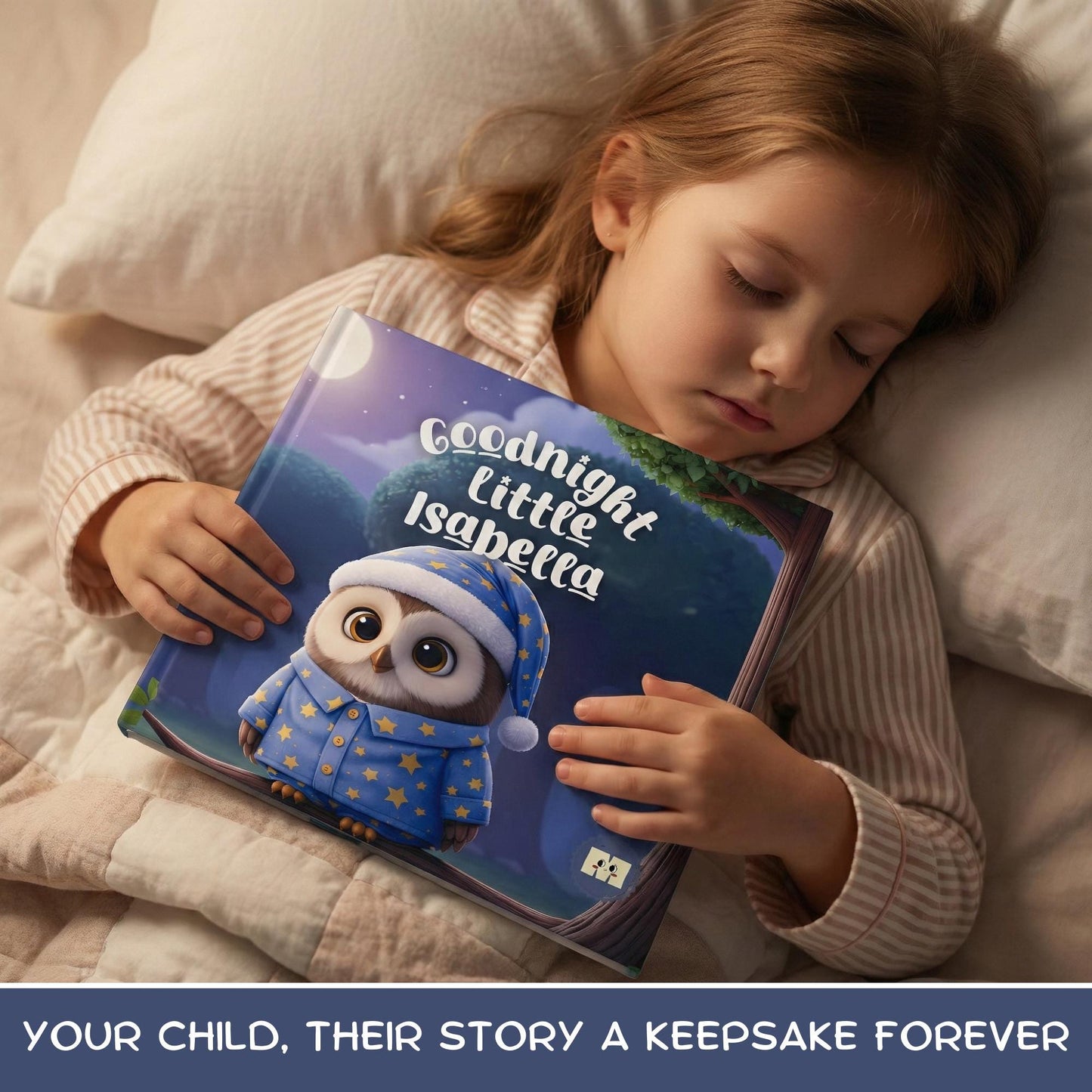 Baby Gift, Gifts For Babies, Personalized Children's Book, Custom Name Book, Goodnight Little Girl, Bedtime Book