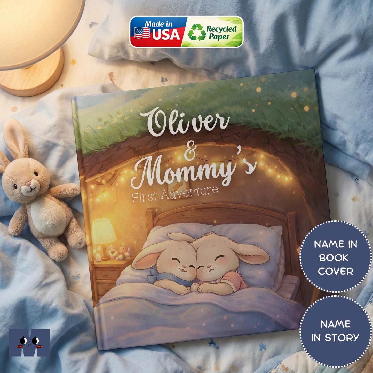 Baby Gift for Mother's Day, Gift for Mom from Child, First Mother's Day Gift for Mom, Personalized Children's Book, Birthday Gift for Mom