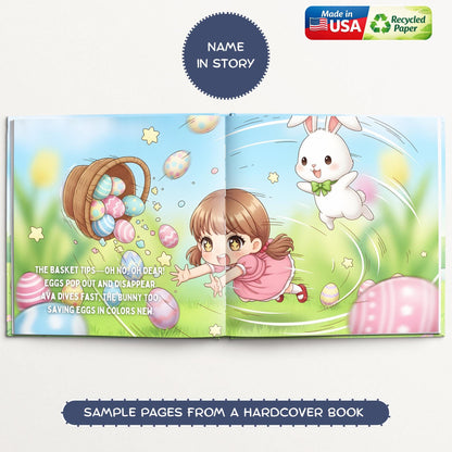 Personalized Easter Children's Book, First Easter Gift