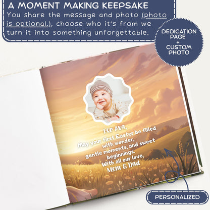 Personalized Baby's First Easter Book, Keepsake Gift