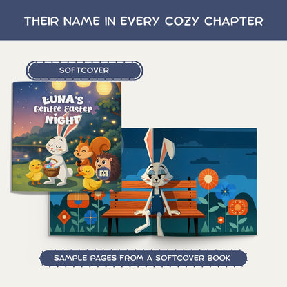Baby's 1st Easter, First Easter Gift, Baby Gift for Easter, Easter Personalized Children's Book For Boy & Girls