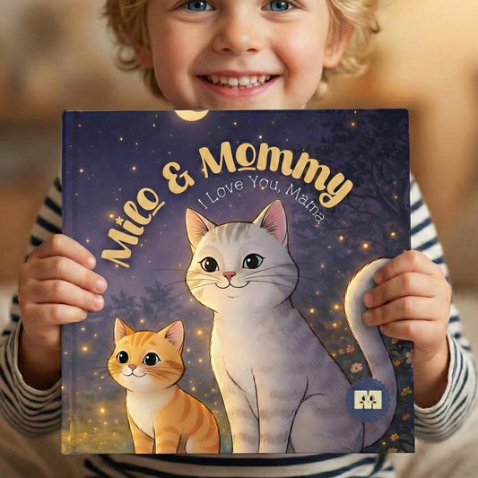 Personalized Mother's Day Book, Dear Mommy from Custom Child, New Mom Story Book, First Time Mom Gift To Mom, Gift For Mom & Child