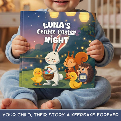 Baby's 1st Easter, First Easter Gift, Baby Gift for Easter, Easter Personalized Children's Book For Boy & Girls