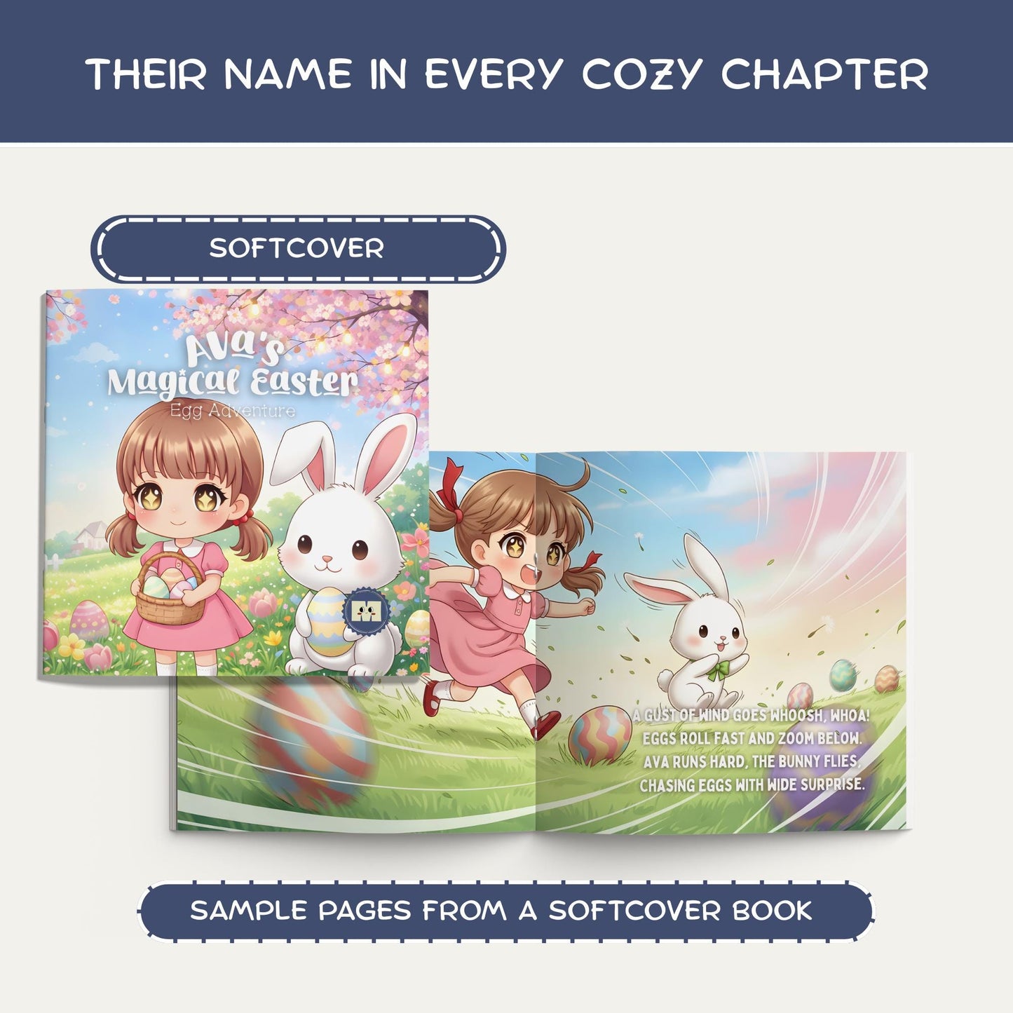 Personalized Easter Children's Book, First Easter Gift