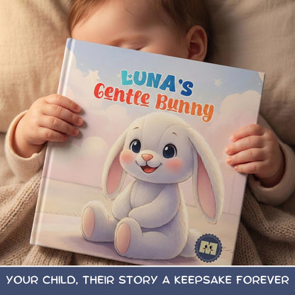 Baby Gift, First Birthday Gift, 1st Birthday Gift, Baby's 1st Easter, Bedtime Story, Easter Personalized Children's Book For Boy And Girl's