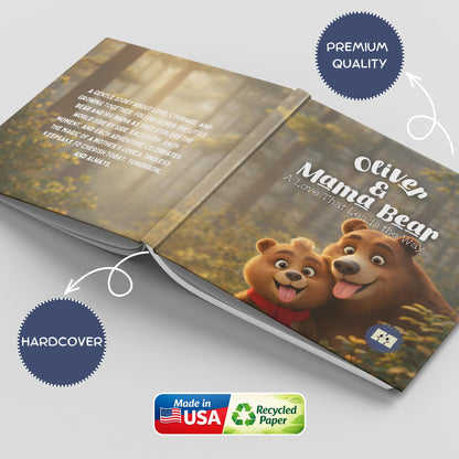 Personalized First Mother's Day Book, New Mom Gift, New Mom Story Book, Gifts for First Time Mom, To Mommy, Birthday Gift For Mom & Children
