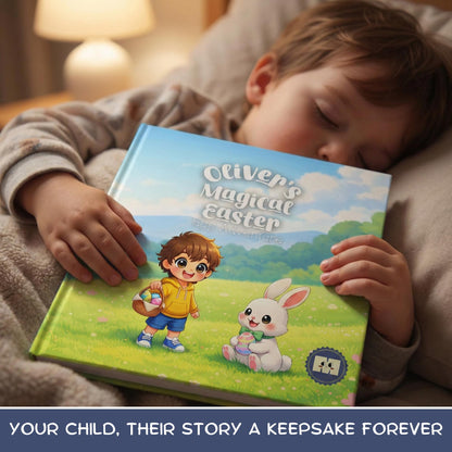Easter Gift, Custom Easter Book, First Easter Gift, Baby Boy or Girl Easter Gift for Kids, Personalized Easter Children's Book